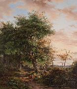 Johannes Gijsbertusz van Ravenswaay At Rest under a Tree Germany oil painting artist